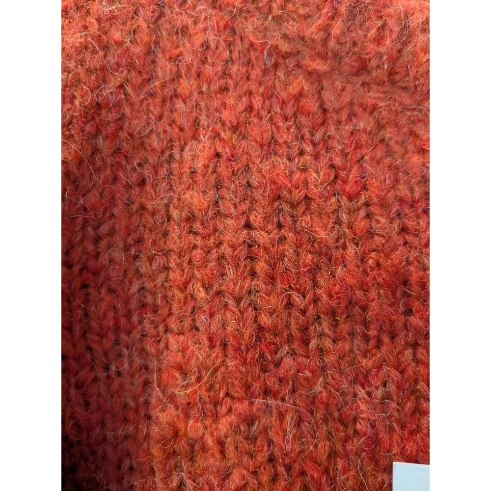 Derek Lam 10 Crosby Orange Puff‎ Sleeve Sweater XS/TP New with Tags - Picture 5 of 11